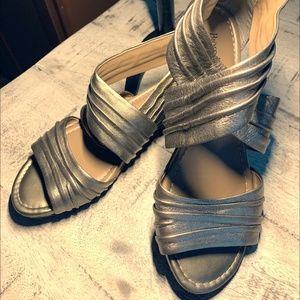 Gold Bjorndal Sandals